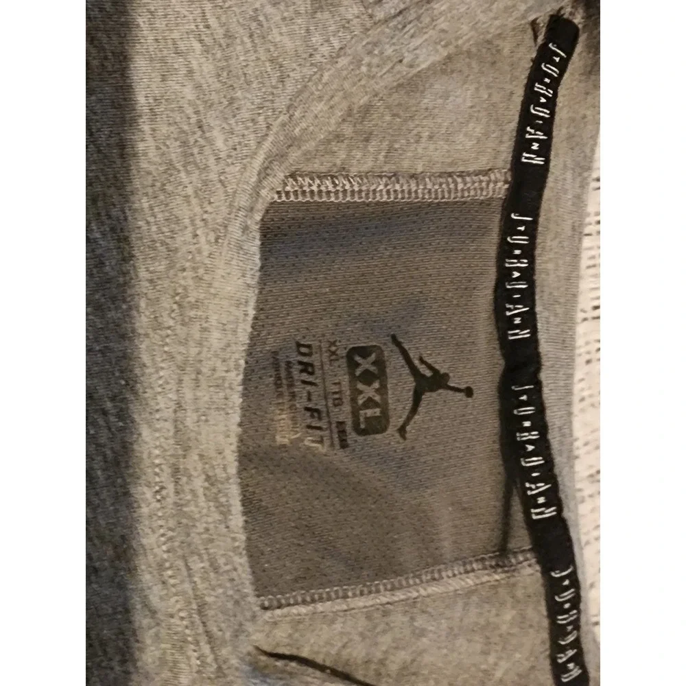 Jordan Oklahoma Sooners Gray Dri-FIT Long Sleeve Training Shirt Mens XXL OU‎